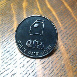 ETA Where Magic Works Vintage Lapel Pin
